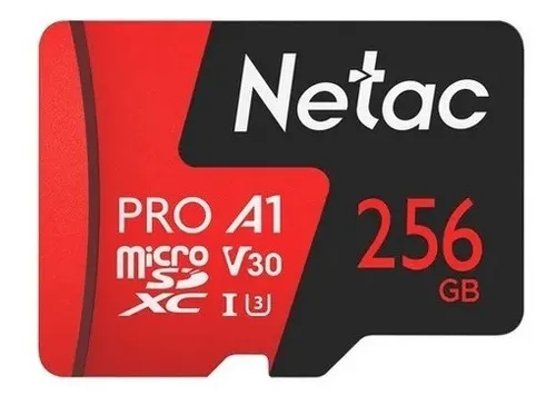 1 Cartão Memória Micro Sdxc 256gb Extreme Pro 100mbs Netac - Imagem 1
