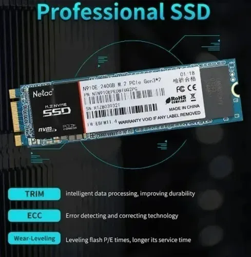 1 Ssd 256 Gb M2 Sata+ Adaptador Macbook 2012 Air A1465/ A1466 - Imagem 1