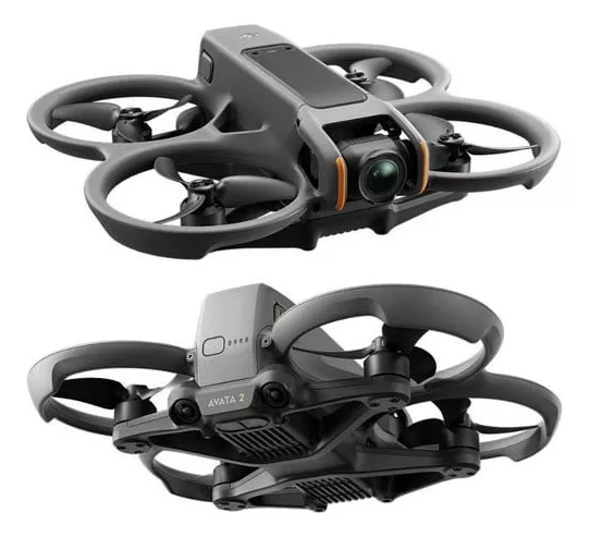 drone avatar Drone Dji Avata 2 Fly More Combo 3 Baterias Cor Cinza-escuro - Imagem 1