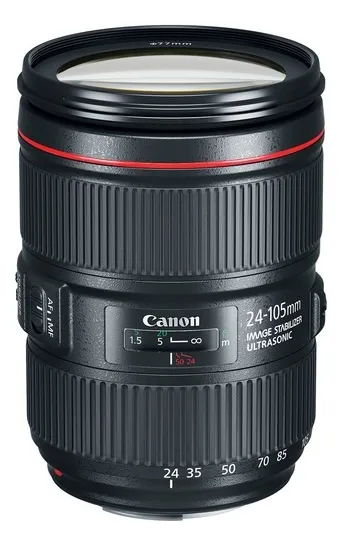 lente Lente Canon Ef 24-105mm F/4l Is Ii Usm Canon Brasil - Imagem 1