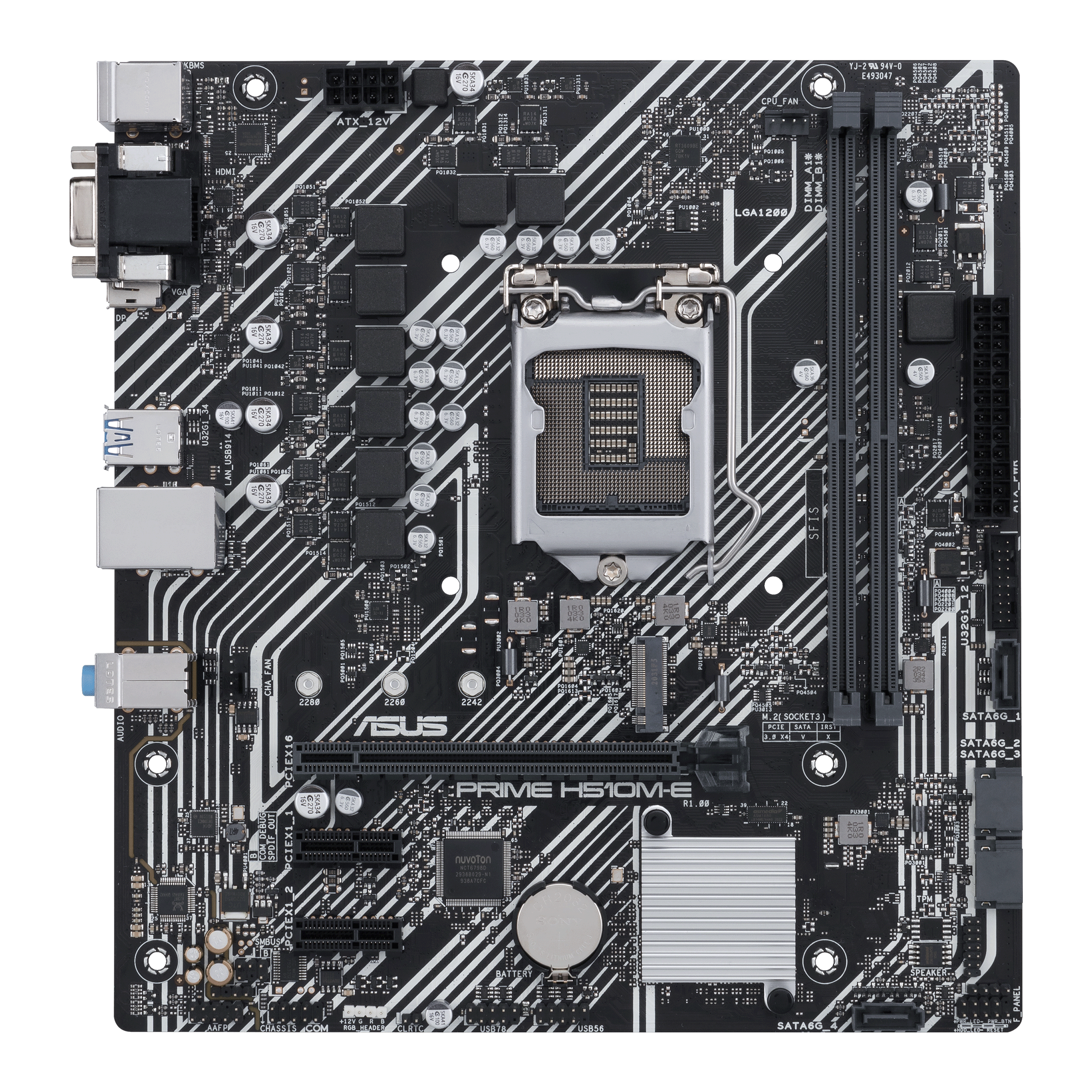 1 PC GAMER I5 10600k + H510 ASUS + 16GB RAM + SSD NVME 1TB - Imagem 4