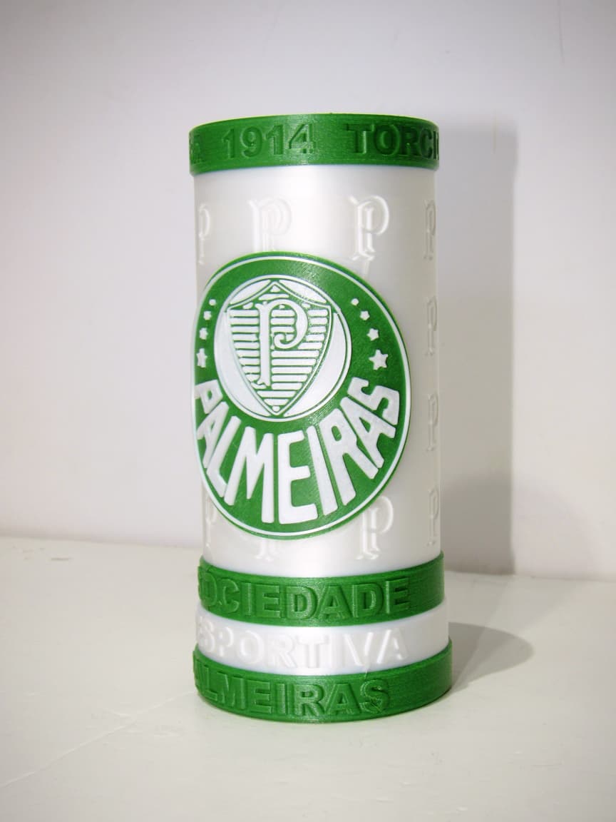 WhatsApp Image 2026-07-20 at 15.49.29 (3) Copo Porta Lata Long Neck Palmeiras 350ml e 269ml com Adaptador | Impressão 3D - Imagem 3