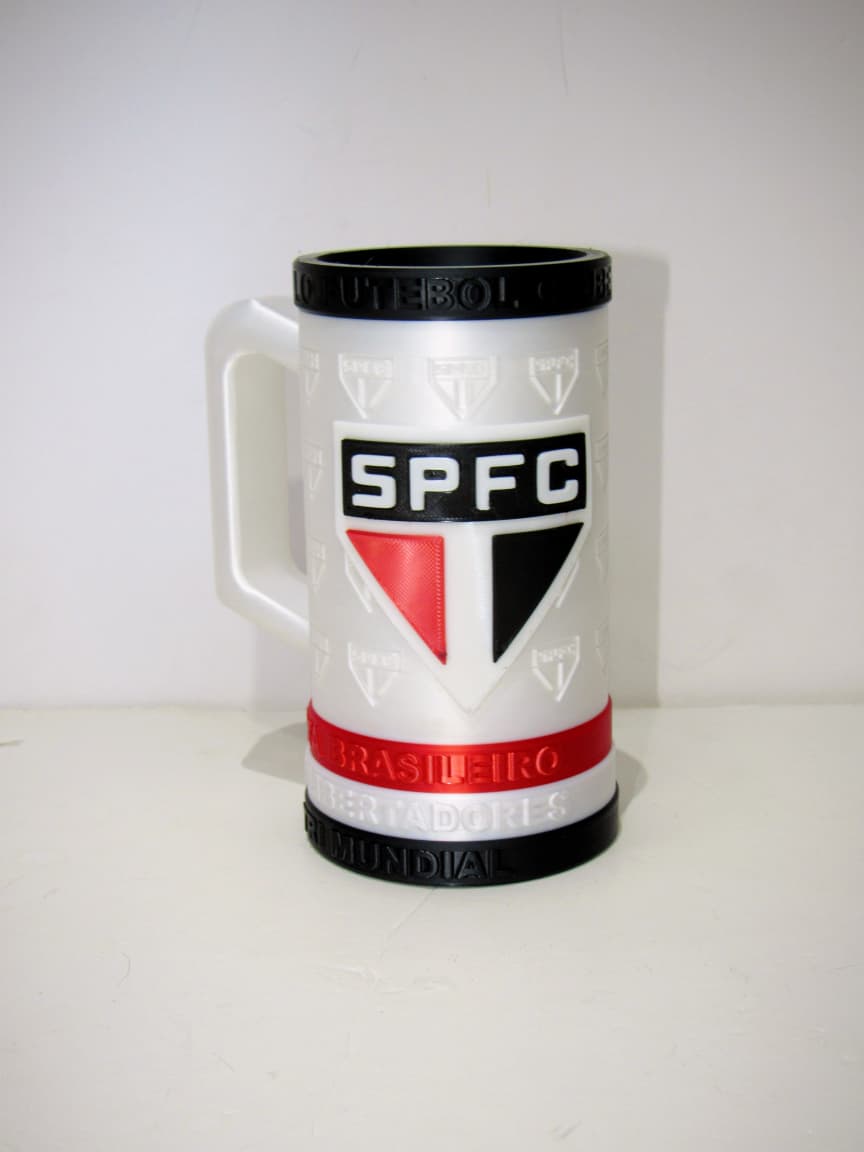 WhatsApp Image 2026-07-20 at 15.49.30 (1) Caneca Porta Latão São Paulo FC 473ml e 350ml com Adaptador | Impressão 3D - Imagem 2