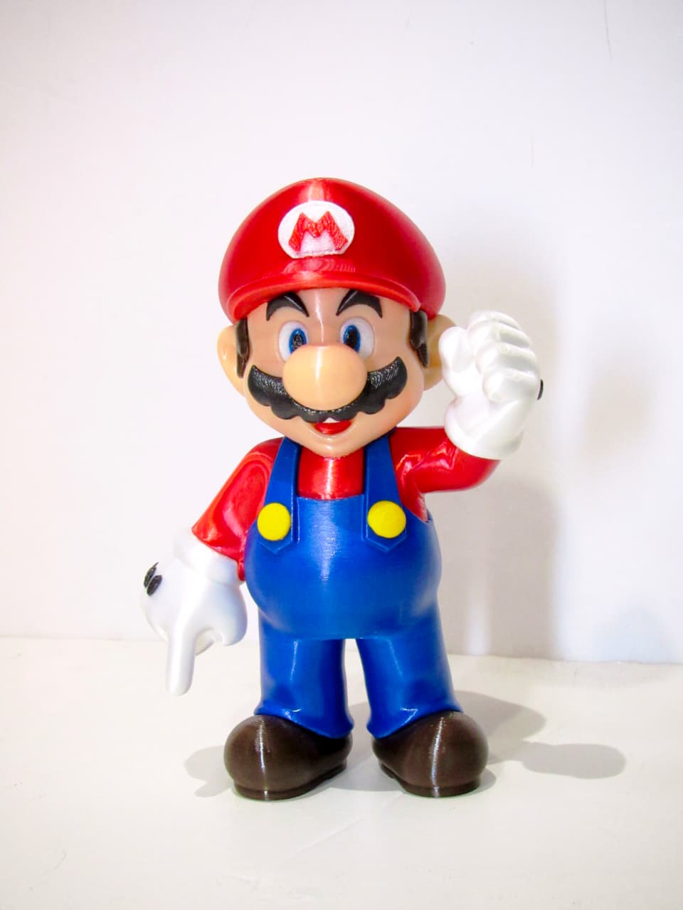 WhatsApp Image 2026-07-20 at 15.49.31 (1) Boneco Super Mario 15cm Decorativo | Impressão 3D Colecionável - Imagem 1