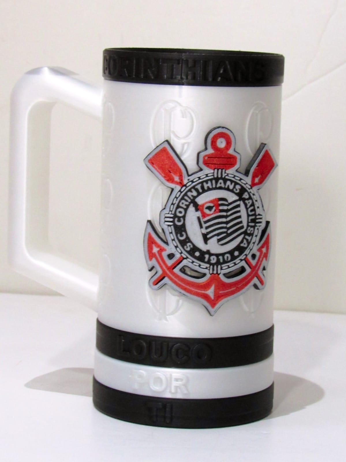 WhatsApp Image 2026-07-24 at 15.05.46 (1) Caneca Porta Latão Corinthians 473ml e 350ml com Adaptador | Impressão 3D - Imagem 2